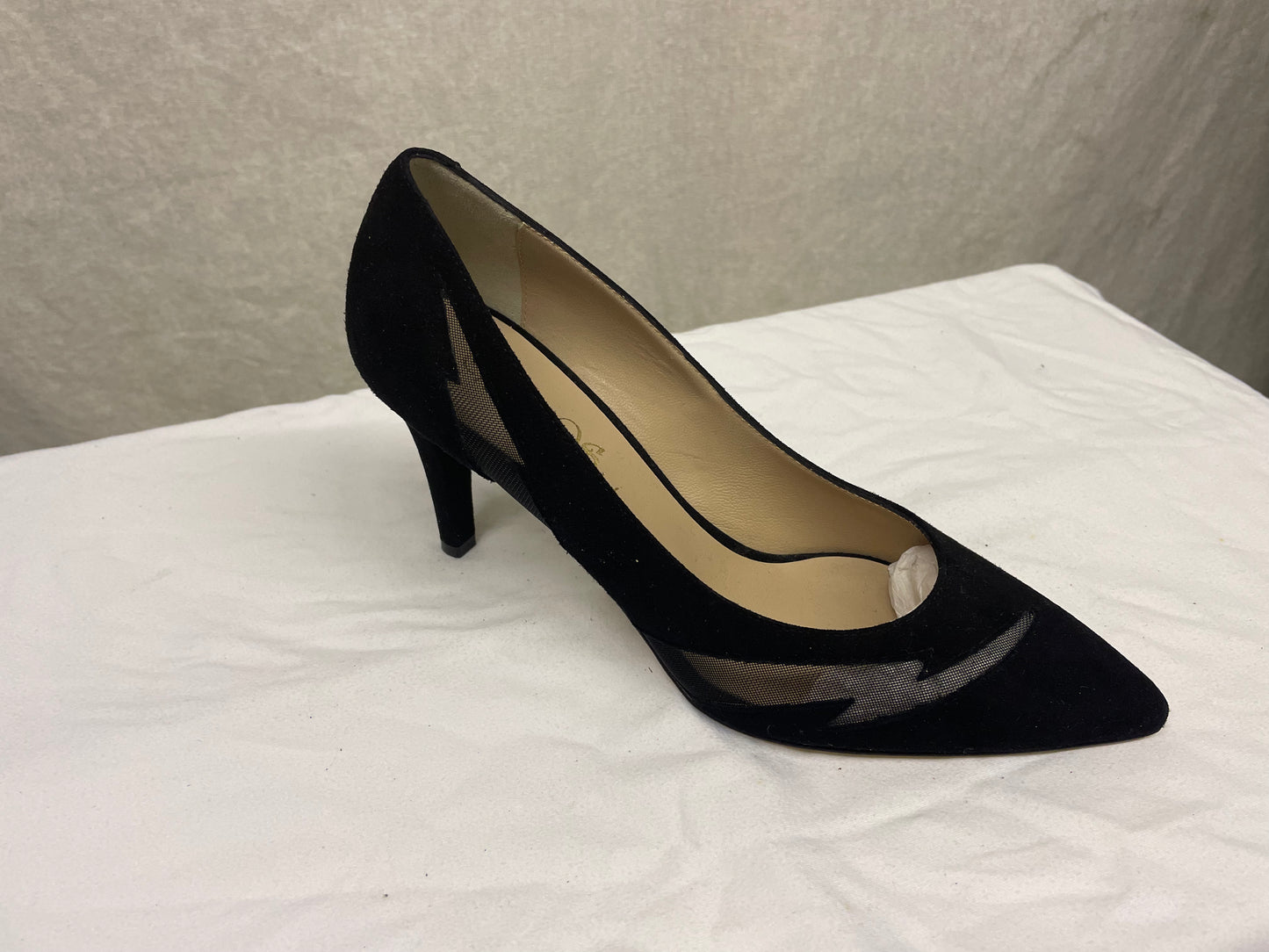 Vignola Schuhe Camoscio Nero