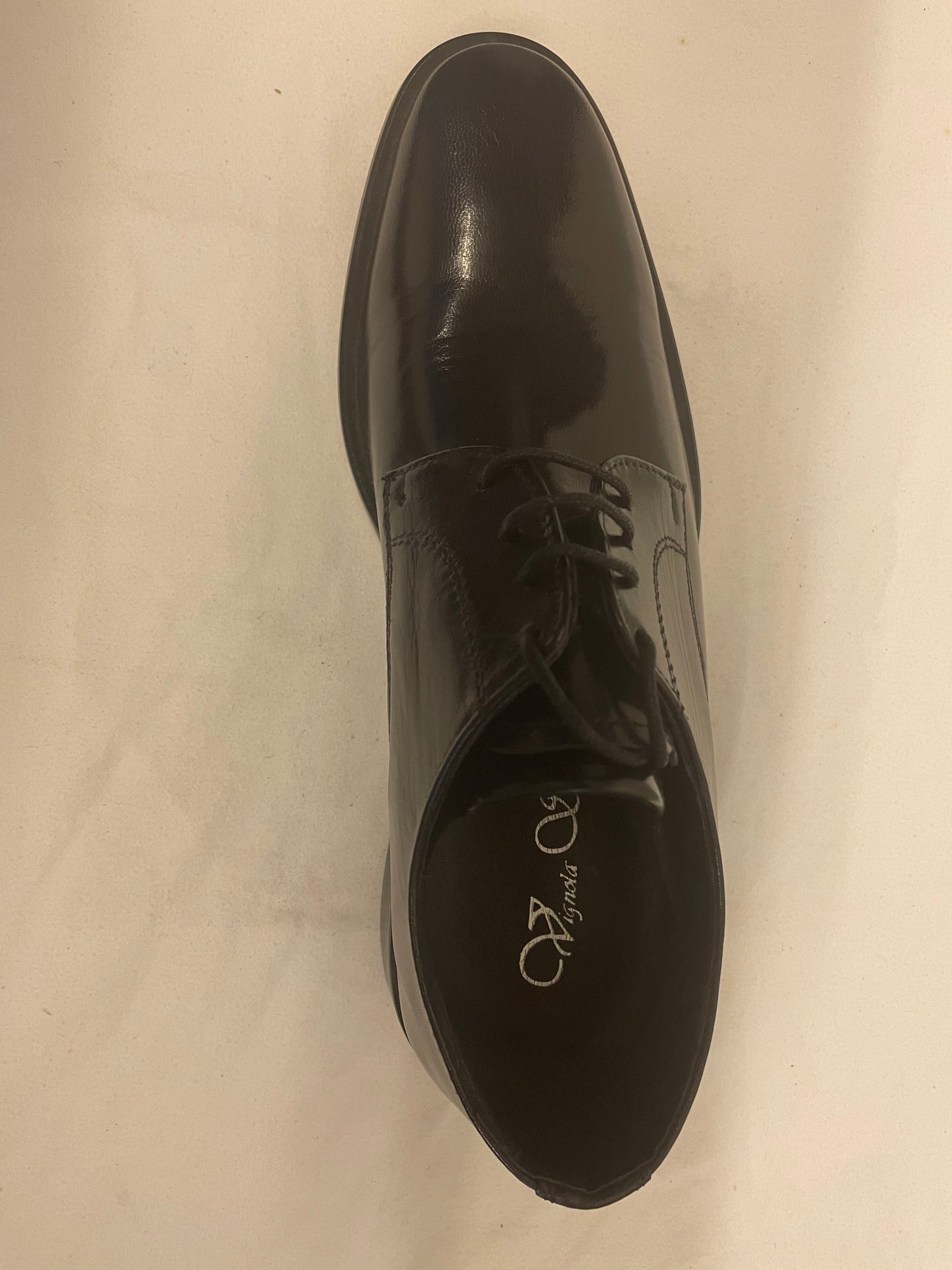 Vignola Schuhe Capretto Nero