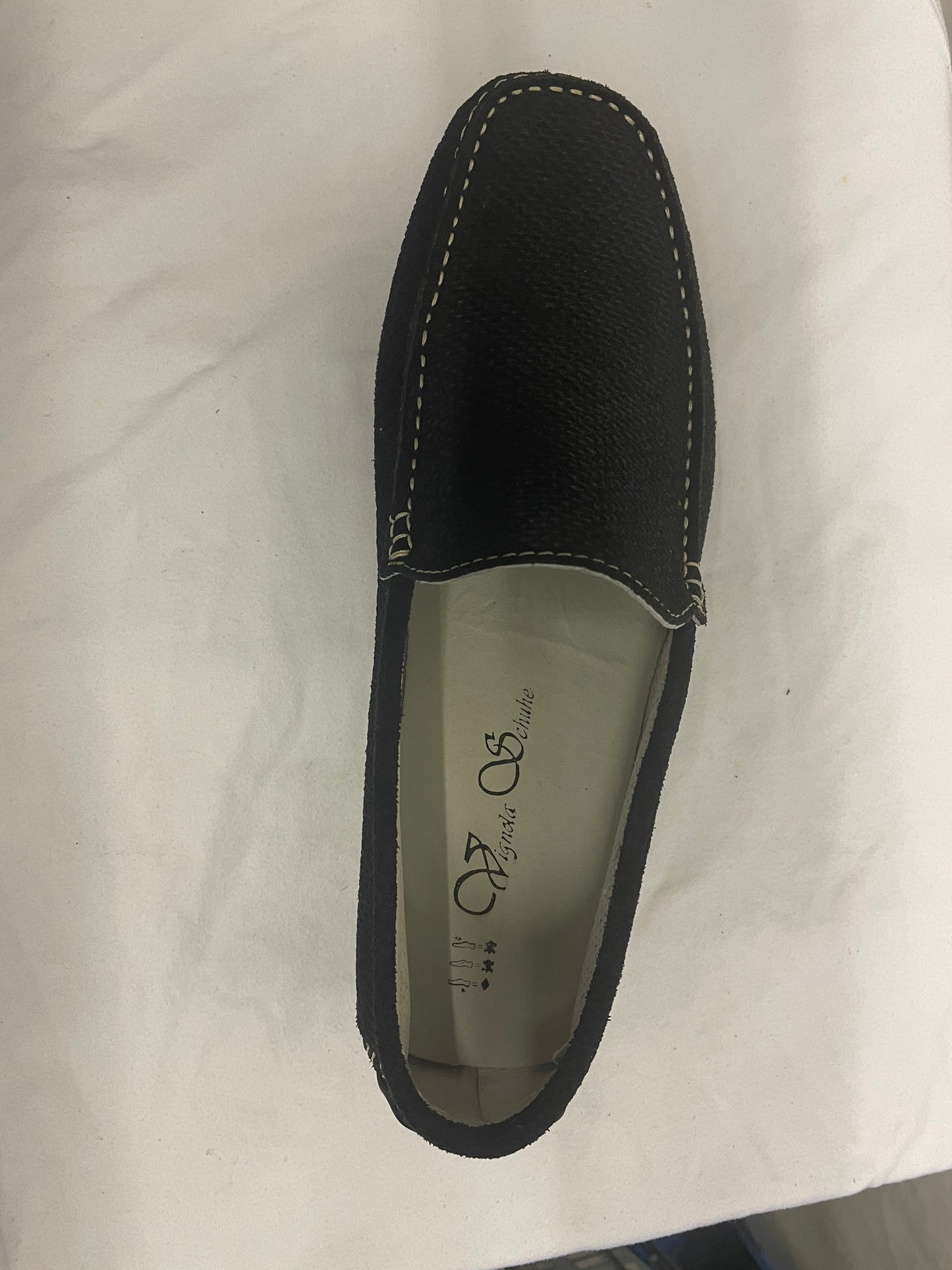 Vignola Schuhe Camoscio Nero